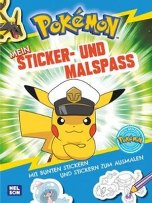 Produktbild von Pokémon Activity-Buch: Pokémon Mein Sticker- und Malspaß