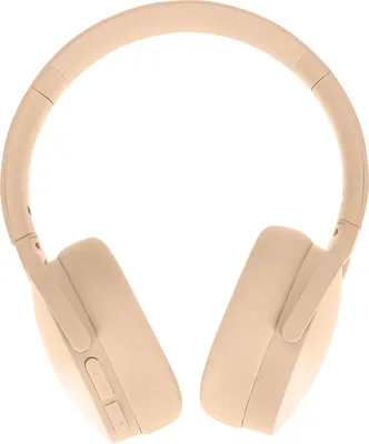 Zdjęcie produktu dla Avizar, słuchawki Bluetooth z redukcją szumów i mikrofonem, żółto-szare