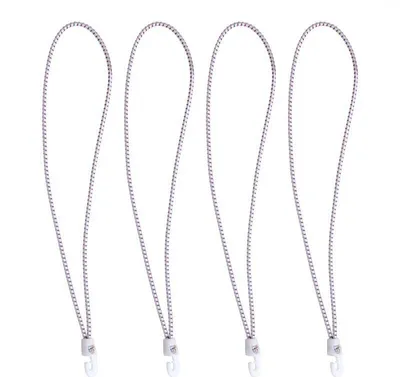 Obrázek produktu pro Plachetnice s nylonovými háčky. 4 kusy v sáčku. 35 cm. bílý