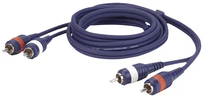 Zdjęcie produktu dla złącze 2 RCA do złącza 2 RCA 3m