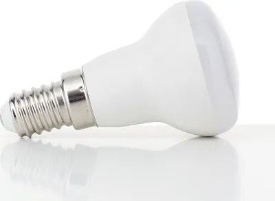Immagine prodotto di Lampada LED a riflettore R39, E14, lampada, illuminante, lampadina di ricambio, pezzo di ricambio, 4 Watt, 360 lumen, 3000 Kelvin, bianco caldo, non dimmerabile