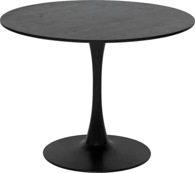Produktbild von Esstisch "elias" schwarz d102x76cm - Atmosphera créateur d'intérieur