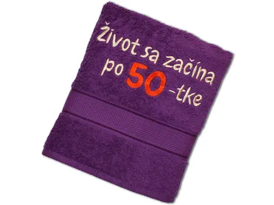 Obrázok produktu pre Osuška Život sa začína po 50-tke