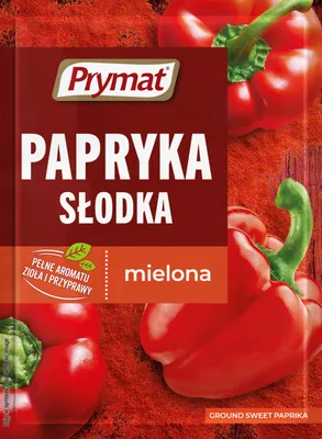 Obrázok produktu pre Prymat Papryka Słodka Mielona 20 g