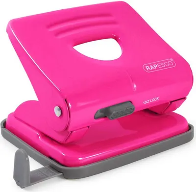 Immagine prodotto di Punzonatrice RAPESCO 825 Capacità di perforazione: 25 fogli rosa in metallo