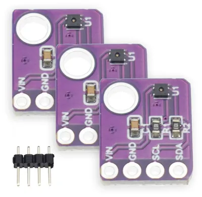 3 Stück SHT40 Sensor, schwarz