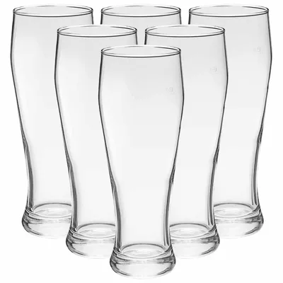 Produktbild von Pasabahce Bavaria Weizenbierglas 0,5 l geeicht 6er Set