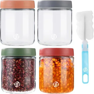 Produktbild von Übernight-Haferflocken-Schüssel-Set für Frühstück