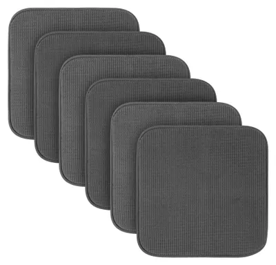 Imagen del producto de Cojines para sillas, estructura gris antracita, pack de 6 unidades