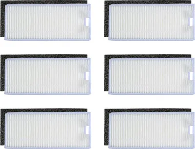 Zdjęcie produktu dla Zestaw 6 wymiennych akcesoriów do odkurzaczy RoboVac 11S / RoboVac 30 / RoboVac 30C / RoboVac 16C - 6 filtrów