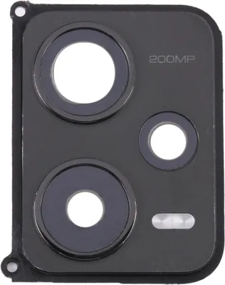 Zdjęcie produktu dla OCZKO APARATU + RAMKA XIAOMI REDMI NOTE 12 Pro+ Plus CZARNY