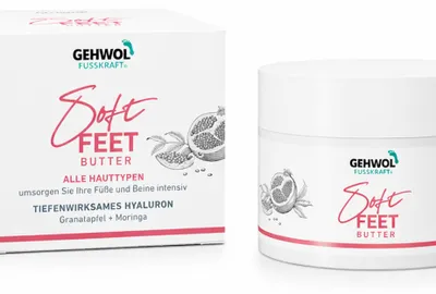 Produktbild von GEHWOL FUSSKRAFT Soft Feet Butter 100 ml mit Granatapfel