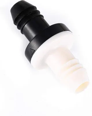 Produktbild von 10 mm Silikon-Kautschuk Einweg-Überdruckventil - Einweg-Non-Return- Ventil für Wasser Kraftstoff Gas - Aquarium Rohrleitung.