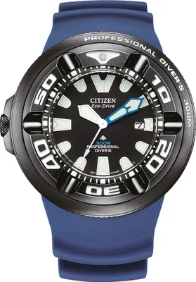 Produktbild von Citizen BJ8055-04E Promaster Eco-Drive Solar-Taucheruhr 30 bar Blau