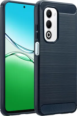 Produktbild von imoshion Brushed Back Cover Oppo A5 5G (2025) - Dunkelblau