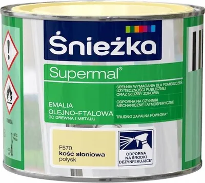 Produktbild von ŚNIEŻKA Supermal Elfenbein 0,2l