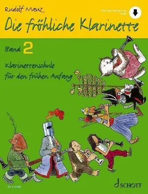Produktbild von Die fröhliche Klarinette Band 2