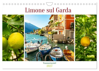 Produktbild von Limone sul Garda - Traumreiseziel (Wandkalender 2027 DIN A4 quer), CALVENDO Monatskalender