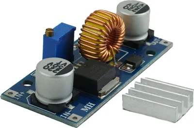 Produktbild von AZ-Delivery Stromversorgung Spannungswandler XL4015 DC-DC Step Down Modul 5A 8V-36V zu 1,25V-32V, 1x Spannungswandler
