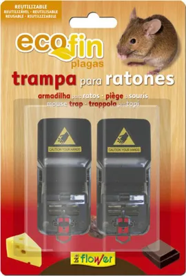 Immagine prodotto di Trappola per topi Flower: discreta, efficace, riutilizzabile - Flower