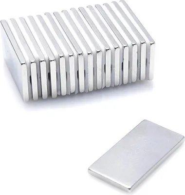 Produktbild von Top Magnesy - 25 Stück Neodym Magnete 30x15x2 mm N38 - extra starke Haftmagnete für Montage, Werkstatt & Industrie