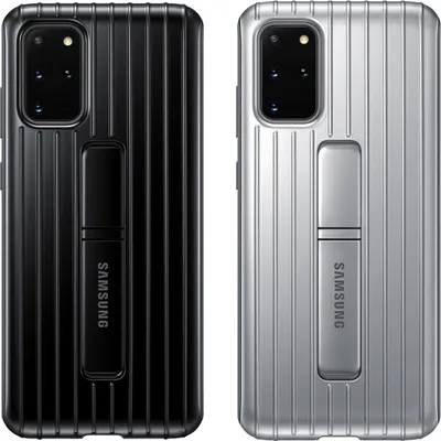 Obrázok produktu pre Samsung EF-RG988 Ochranný stojanový kryt pre Galaxy S20 Ultra silver, farba: strieborná