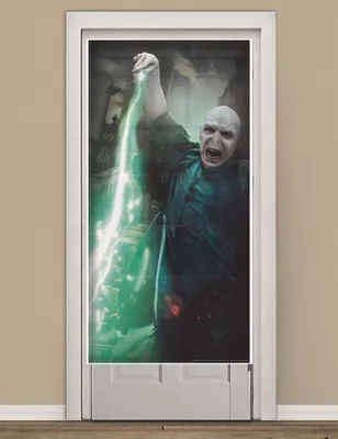 Image de Décoration de porte Harry Potter Lord Voldemort - - Décoration de porte Harry Potter