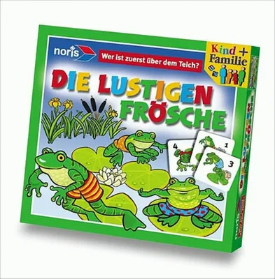 Produktbild von 3614 - Noris Spiele - Die lustigen Frösche