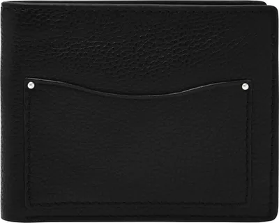 Produktbild von FOSSIL Geldbörse Anderson Large Coin Pocket Bifold Black schwarz