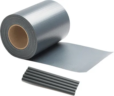Immagine prodotto di Clanmacy Strisce di protezione della privacy PVC Recinzione a doppia barra Paravento 2 rotoli da 35 m x 19 cm Antracite