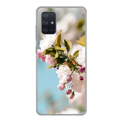 Produktbild von MuchoWow® Handyhülle Schutzhülle Hülle für Samsung Galaxy A51 Blumen - Blüte - Frühling Silikon Softcase Handy Hülle - Schutzabdeckung