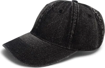 Produktbild von styleBREAKER Jeans Baseball Cap Uni | Denim Basecap mit Verstellbarer Schnalle | 6-Panel Cap mit Gebogenem Schirm & Luftlöchern | Atmungsaktive Baumwoll-Mütze für Damen & Herren