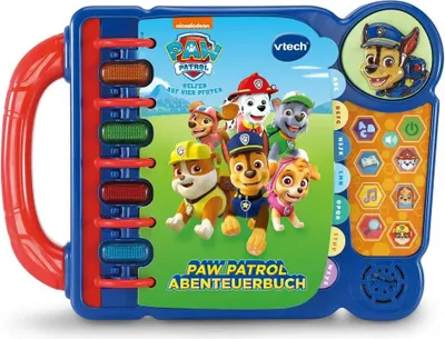 Produktbild von VTech Paw Patrol Abenteuerbuch, 3 Jahr(e), Mit Ton, Sprachfunktion, AA, Kunststoff, Mehrfarbig