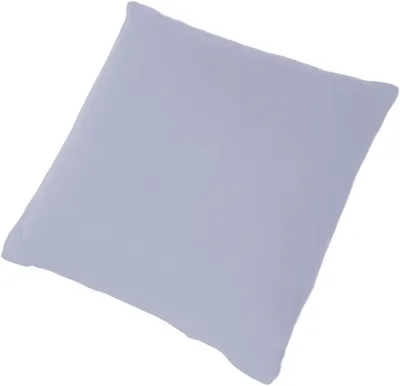 Produktbild von 2er Pack Kissenbezug Kissenhülle 40x40 cm Jersey Uni Baumwolle Silber