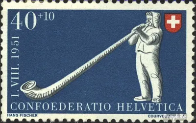 Produktbild von Briefmarken Schweiz 1951 Mi 559 postfrisch Pro Patria