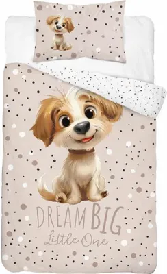 Zdjęcie produktu dla Pościel bawełniana 100x135 do łóżeczka z kotkami