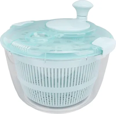 Image de Salade Spinner Lake Blue 5L Gant rapide à une main pour salade de légumes���seaux