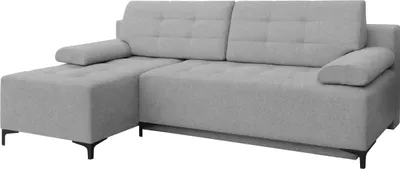 Produktbild von MIRJAN24 Ecksofa Fabio, Stilvoll Polsterecke mit Bettkasten und Schlaffunktion, Eckcouch (Farbe: Ikar 05, Seite: Links)