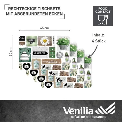 Produktbild von Tischset Garden,  45x30cm, 4 Stück
