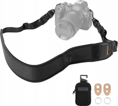 Zdjęcie produktu dla Pasek Neoprene K&F na Szyję Ramię do Aparatu DSLR Kamery CANON NIKON SONY / KF13.184
