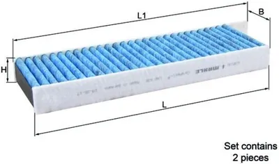 Obrázek produktu pro Kabinový filtr KNECHT LAO 428/S