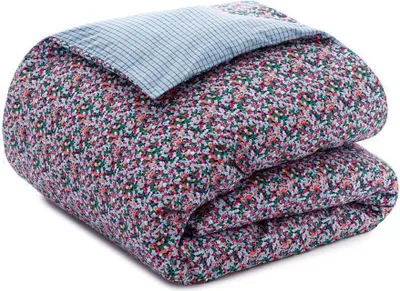 Produktbild von Tommy Hilfiger TROPICAL FLOWERS Kissenbezug einzeln Farbe SKY Größe 40x80 AL