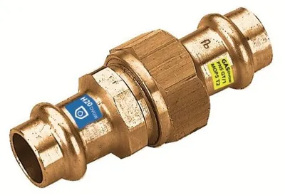 Obrázok produktu pre Šroubenie Sanpro - Lisovacie medené skrutkové spojenie, ploché tesnenie, veľkosť V 15