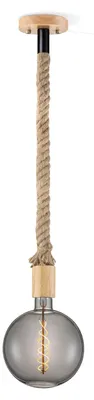 Produktbild von Home Sweet Home Hängeleuchte Leonardo - G180 - dimmbar E27 Rauch
