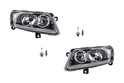 Produktbild von Scheinwerfer passend für Audi A6 4F 04-08 mit H7 H1 Set Links Rechts 4F0941003DL 4F0941003A 4F0941004DL 4F0941004A Johns