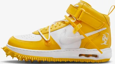 Produktbild von Nike Air Force 1 Mid x Off-White „Varsity Maize“, DR0500-101, Größe: 48,5