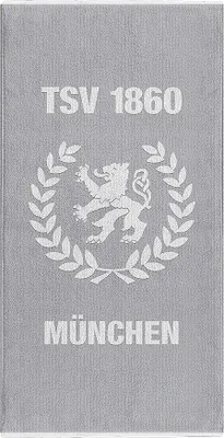 Produktbild von TSV 1860 München Strandtuch Victory hellgrau