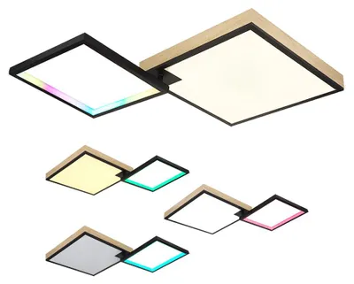 Produktbild von RGB LED Deckenleuchte, Dimmbar, Fernbedienung, CCT, L 85,5cm