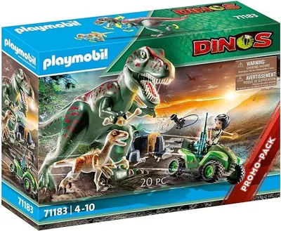 Imagen del producto de Dinos 71183, Ataque del T-Rex, juguete para niños a partir de 4 años