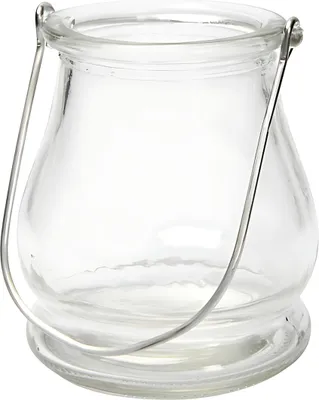 Produktbild von CREATIV COMPANY Glaslaterne 30,5cm mit Aufhängebügel